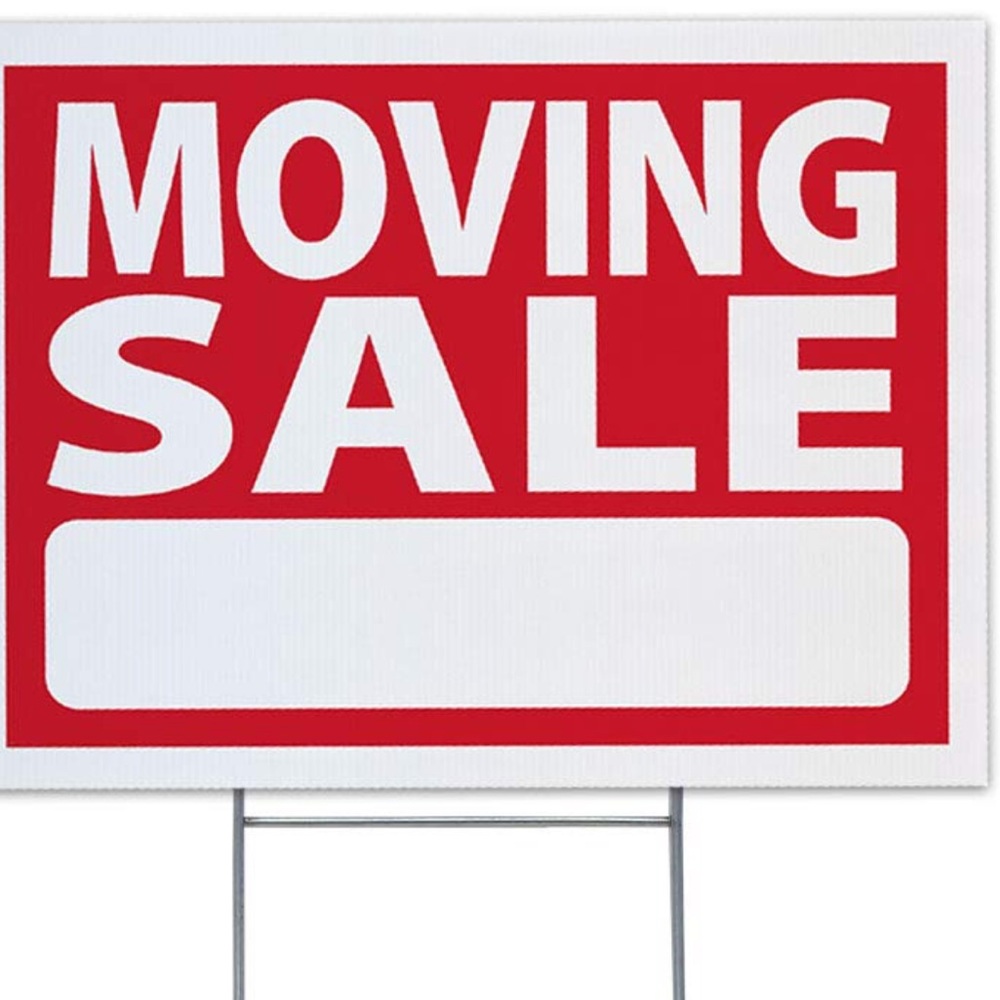 MOVING SALE